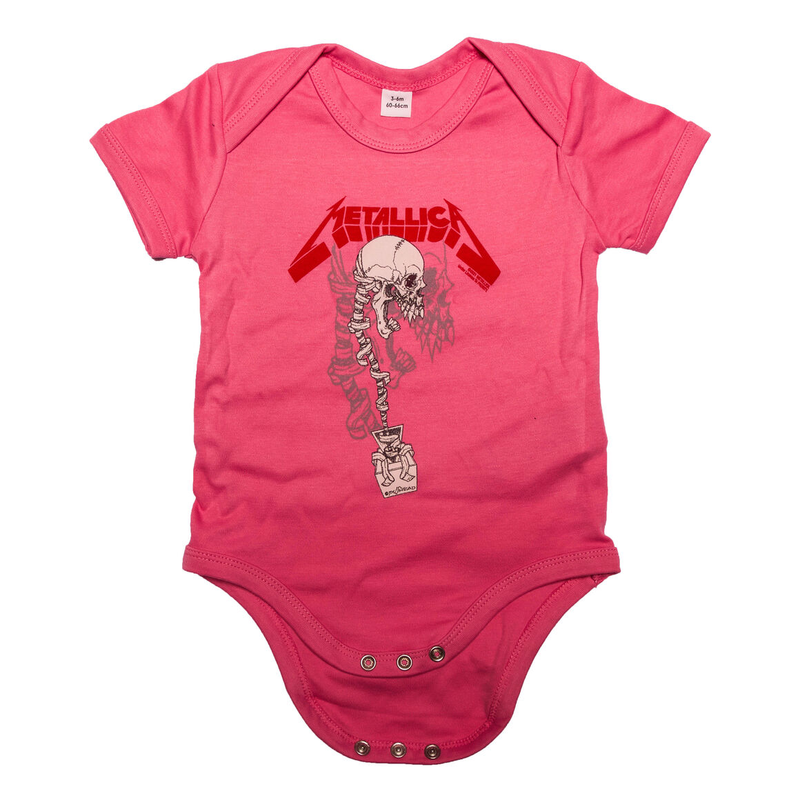 Skull Box Onesie (Pink), , hi-res